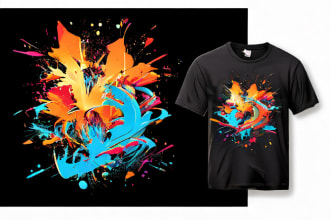 do trendy urban style streetwear t shirt design