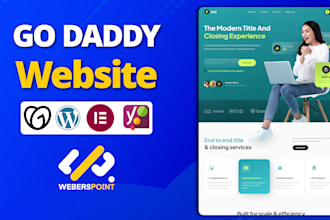 design or redesign your godaddy website