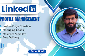 create and manage your linkedin profile