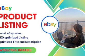 do product listing, ebay SEO listing, ebay listings