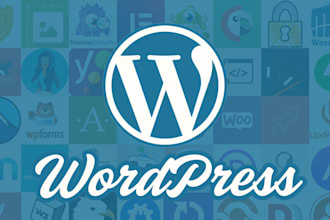 build wordpress website and customize your wordpress website
