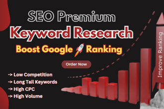 do best SEO keyword research for your website to achieve top google ranking