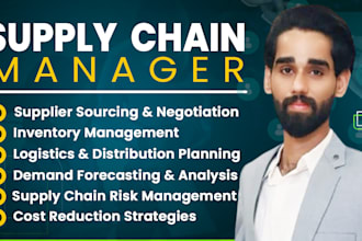 do procurement, product sourcing and logistics management for your ecommerce