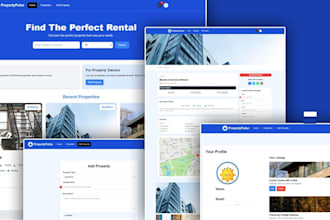 develop a responsive UI UX website with react, nextjs, and tailwindcss