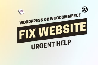 fix wordpress issues and woocommerce bugs