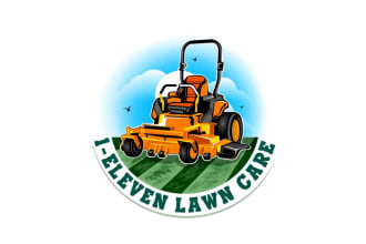 design a cutting edge, distinctive, personalized, lawn care logo