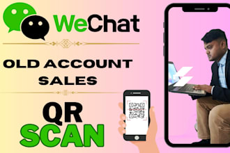 do old wechat account sales and qr code scanning