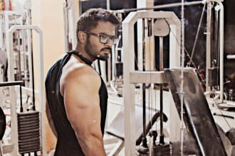 customize a fitness workout training program and complete meal plan online