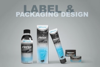 do product label and packaging design