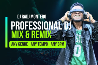 be your african mixset dj for african music