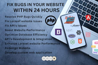 fix your PHP laravel bugs urgently