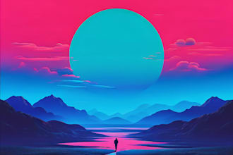 illustrate album cover art or single cover art