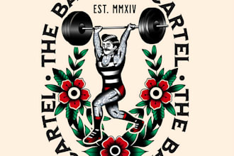 make unique logo for sports team or events and fitness