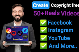 create your instagram, facebook, youtube, reels videos
