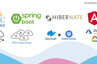 develop web applications using spring boot and angular