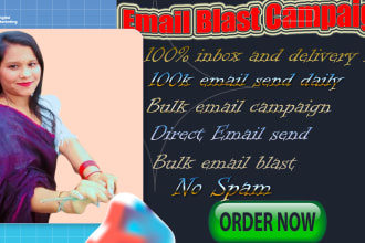send unlimited bulk email, email blast and email campaign