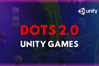 create games using unity dots or ecs