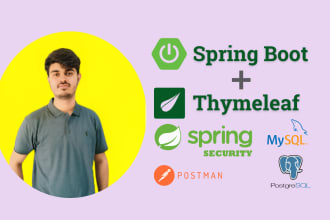 create java application rest apis crud using spring boot and thymeleaf