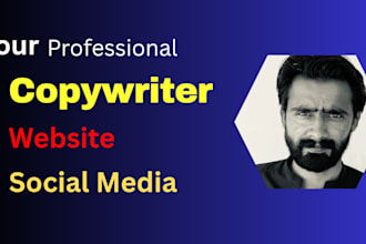 write ad copy, website and social media copy for your brand