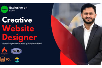 fix php bugs, develop custom website in codeigniter php