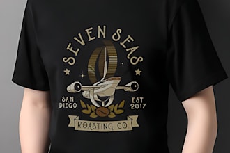 make awesome t shirt logo design 14 hours