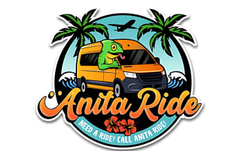 make unique travel, adventure, tour, hotel and resort logo design