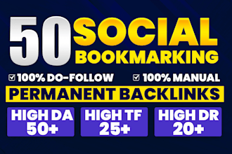create do follow social bookmark backlinks for fast seo rankings
