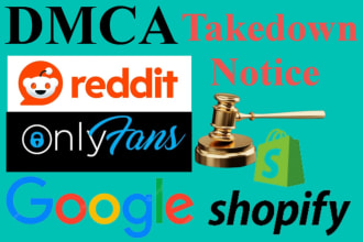 remove leaked infringing content under dmca to onlyfans,reddit,google, facebook