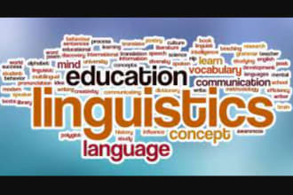 do urgent assignments on english literature and linguistic