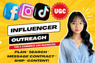 find influencer or user generated creators in your niche