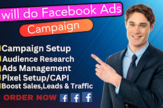 setup facebook ads campaign for high conversion and leads