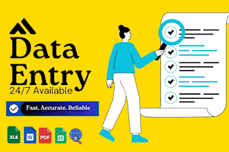 do any copy paste, data entry task