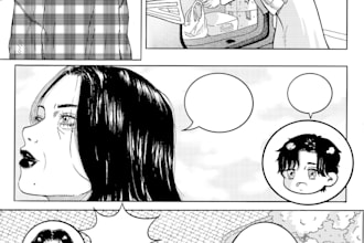 create some manga pages for you