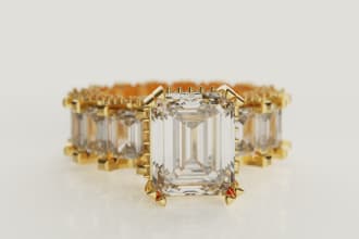 make a realistic jewelry 3d rendering