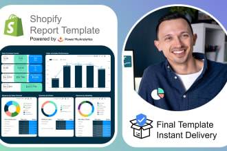 provide an outstanding shopify report in looker studio