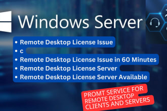 available to provide remote support for any desktop and server license issue