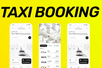 build a taxi booking and ride sharing app with driver and passenger app