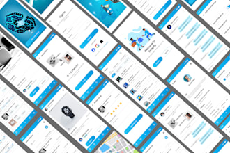 design mobile app, UI UX mockup, and prototype with figma