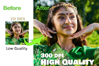 enhance, restore and upscale low quality images and photos