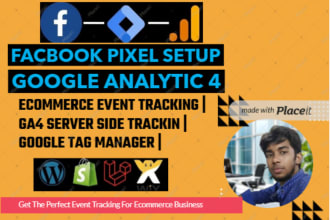 set fb meta pixel, conversion API, server side tracking for shopify on GTM ga4
