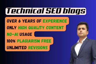 write technical SEO blog posts
