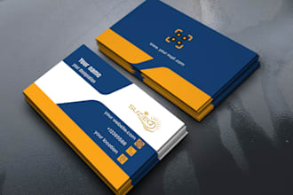 do professional modern minimalist luxury clean business card design