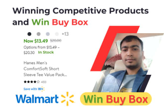winning competitive products and win buy box walmart, amazon