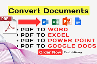 do convert pdf to word, image to word, pdf to excel