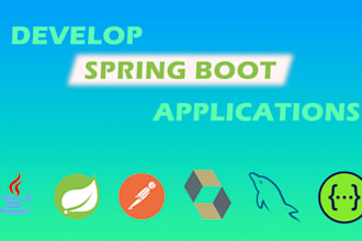 create backend application with java spring boot