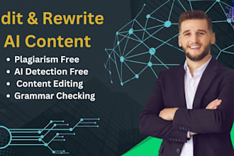 rewrite your ai generated content to human written