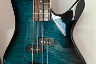 record a pro session bass guitar track