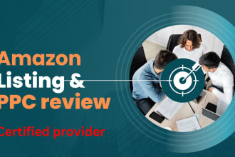 do a review for your fba, fbm or KDP product listing or PPC