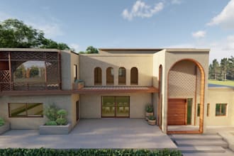 create 3d exterior interior architectural design in chief architect