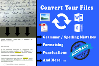 extract text from image, PDF, convert handwritten notes to text, scanned picture